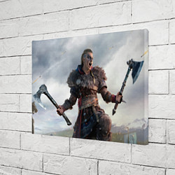 Холст прямоугольный Assassins Creed Эйвор, цвет: 3D-принт — фото 2