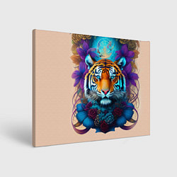 Холст прямоугольный Tiger tattoo - irezumi - art, цвет: 3D-принт