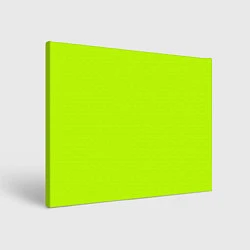 Холст прямоугольный Лайм цвет: однотонный лаймовый, цвет: 3D-принт