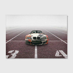 Холст прямоугольный Родстер BMW Z4, цвет: 3D-принт — фото 2