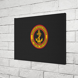 Холст прямоугольный Морская пехота России - ВМФ, цвет: 3D-принт — фото 2