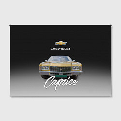Холст прямоугольный Американская машина Chevrolet Caprice 70-х годов, цвет: 3D-принт — фото 2