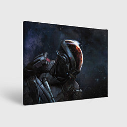 Холст прямоугольный Mass Effect N7 game, цвет: 3D-принт