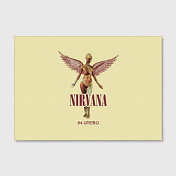 Холст прямоугольный Nirvana - In utero, цвет: 3D-принт — фото 2