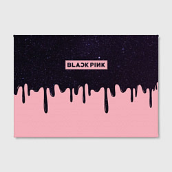 Холст прямоугольный Blackpink - oil space, цвет: 3D-принт — фото 2