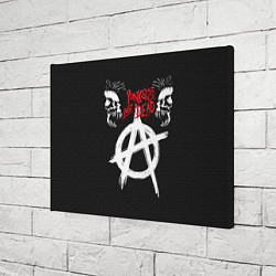 Холст прямоугольный Punks not dead - анархия, цвет: 3D-принт — фото 2