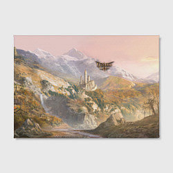 Холст прямоугольный Baldurs Gate 3 Castle, цвет: 3D-принт — фото 2