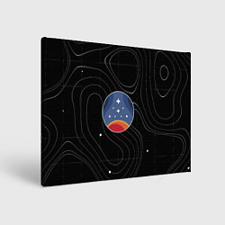 Холст прямоугольный The Constellation, цвет: 3D-принт