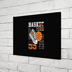 Холст прямоугольный Basketball New York, цвет: 3D-принт — фото 2