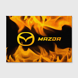 Холст прямоугольный Mazda - gold gradient по-горизонтали, цвет: 3D-принт — фото 2
