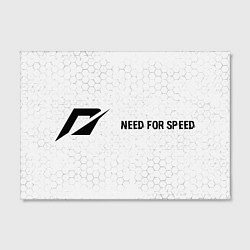 Холст прямоугольный Need for Speed glitch на светлом фоне по-горизонта, цвет: 3D-принт — фото 2