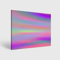 Холст прямоугольный Голографические неоновые полосы, цвет: 3D-принт