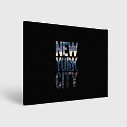 Холст прямоугольный New York City - USA, цвет: 3D-принт