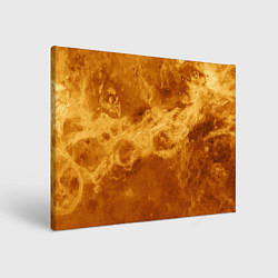 Холст прямоугольный Лава Венеры - star dust, цвет: 3D-принт