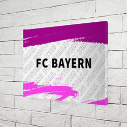 Холст прямоугольный Bayern pro football по-горизонтали, цвет: 3D-принт — фото 2