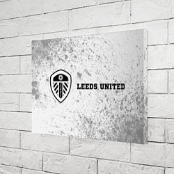 Холст прямоугольный Leeds United sport на светлом фоне по-горизонтали, цвет: 3D-принт — фото 2