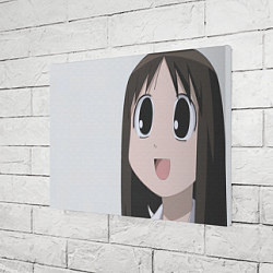 Холст прямоугольный Azumanga Daioh Аюму Касуга, цвет: 3D-принт — фото 2