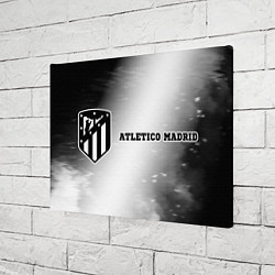 Холст прямоугольный Atletico Madrid sport на светлом фоне по-горизонта, цвет: 3D-принт — фото 2