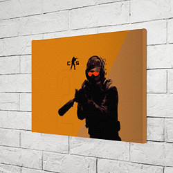 Холст прямоугольный Тактические стрелки наготове Counter-Strike 2, цвет: 3D-принт — фото 2