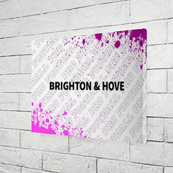 Холст прямоугольный Brighton pro football по-горизонтали, цвет: 3D-принт — фото 2