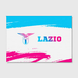Холст прямоугольный Lazio neon gradient style по-горизонтали, цвет: 3D-принт — фото 2