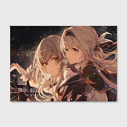 Холст прямоугольный Honkai Star Rail Firefly Stelle, цвет: 3D-принт — фото 2
