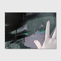 Холст прямоугольный Touhou Project Койши Комейдзи взгляд, цвет: 3D-принт — фото 2