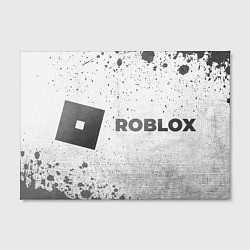 Холст прямоугольный Roblox - white gradient по-горизонтали, цвет: 3D-принт — фото 2