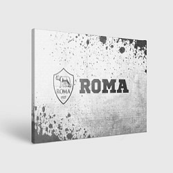 Холст прямоугольный Roma - white gradient по-горизонтали, цвет: 3D-принт