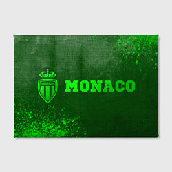 Холст прямоугольный Monaco - green gradient по-горизонтали, цвет: 3D-принт — фото 2