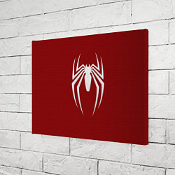 Холст прямоугольный SpiderMan - logo, цвет: 3D-принт — фото 2