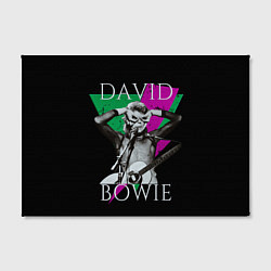 Холст прямоугольный David Bowie - hand goggles, цвет: 3D-принт — фото 2