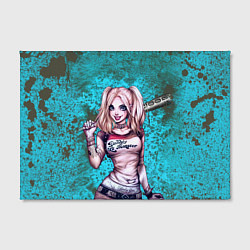 Холст прямоугольный Harley Quinn, цвет: 3D-принт — фото 2