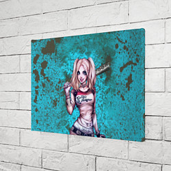 Холст прямоугольный Harley Quinn, цвет: 3D-принт — фото 2