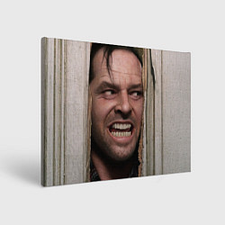 Холст прямоугольный The shining - heres johnny, цвет: 3D-принт