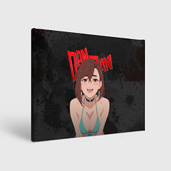Холст прямоугольный Momo Boobs, цвет: 3D-принт