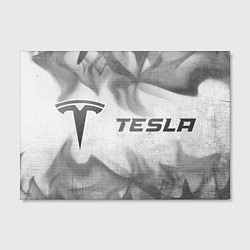 Холст прямоугольный Tesla - white gradient по-горизонтали, цвет: 3D-принт — фото 2