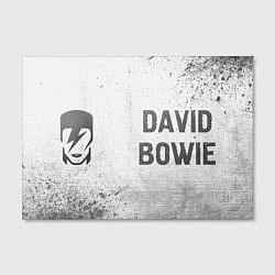 Холст прямоугольный David Bowie - white gradient по-горизонтали, цвет: 3D-принт — фото 2