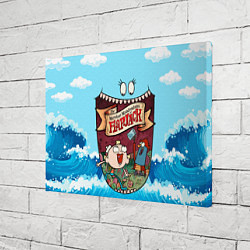 Холст прямоугольный The marvelous misadventures of Flapjack, цвет: 3D-принт — фото 2