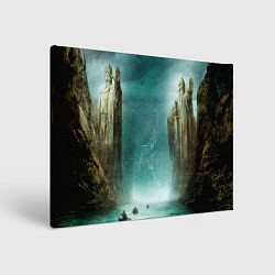 Холст прямоугольный Великая река Андуин Властелин колец, цвет: 3D-принт