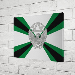 Холст прямоугольный Железнодорожные войска, цвет: 3D-принт — фото 2