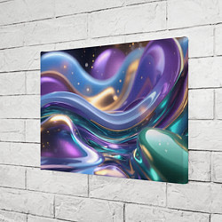 Холст прямоугольный Космическая краска, цвет: 3D-принт — фото 2