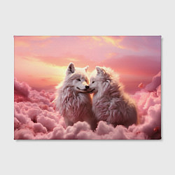 Холст прямоугольный Волчья страсть, цвет: 3D-принт — фото 2