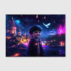Холст прямоугольный Гарри Поттер и волшебное небо, цвет: 3D-принт — фото 2