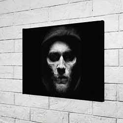 Холст прямоугольный Sons Of Anarchy - Jax skull, цвет: 3D-принт — фото 2