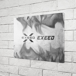 Холст прямоугольный Exeed - white gradient по-горизонтали, цвет: 3D-принт — фото 2
