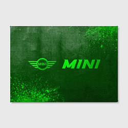 Холст прямоугольный Mini - green gradient по-горизонтали, цвет: 3D-принт — фото 2