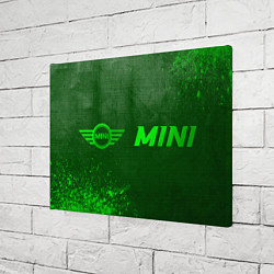 Холст прямоугольный Mini - green gradient по-горизонтали, цвет: 3D-принт — фото 2