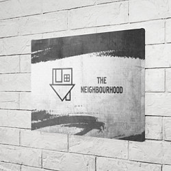 Холст прямоугольный The Neighbourhood - white gradient по-горизонтали, цвет: 3D-принт — фото 2