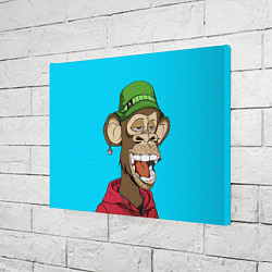 Холст прямоугольный NFT smile ape, цвет: 3D-принт — фото 2
